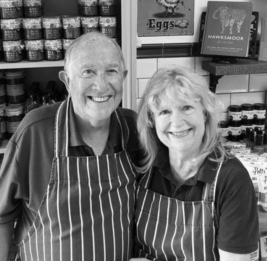 Annett and Mike BW